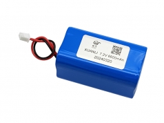7.2V 6600mAh 18650 進口鋰電池|2S2P鋰電池-2pin